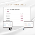 LIFE SYSTEM | SCHEDULE