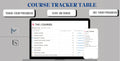 COURSE TRACKER MASTERING YOUR LEARNING JOURNEY