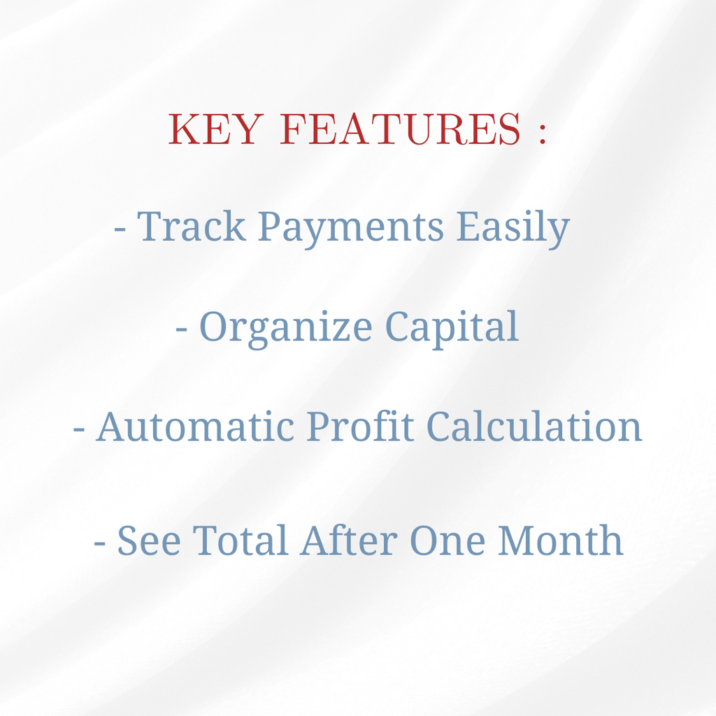 EASY FINANCE | SCHEDULE