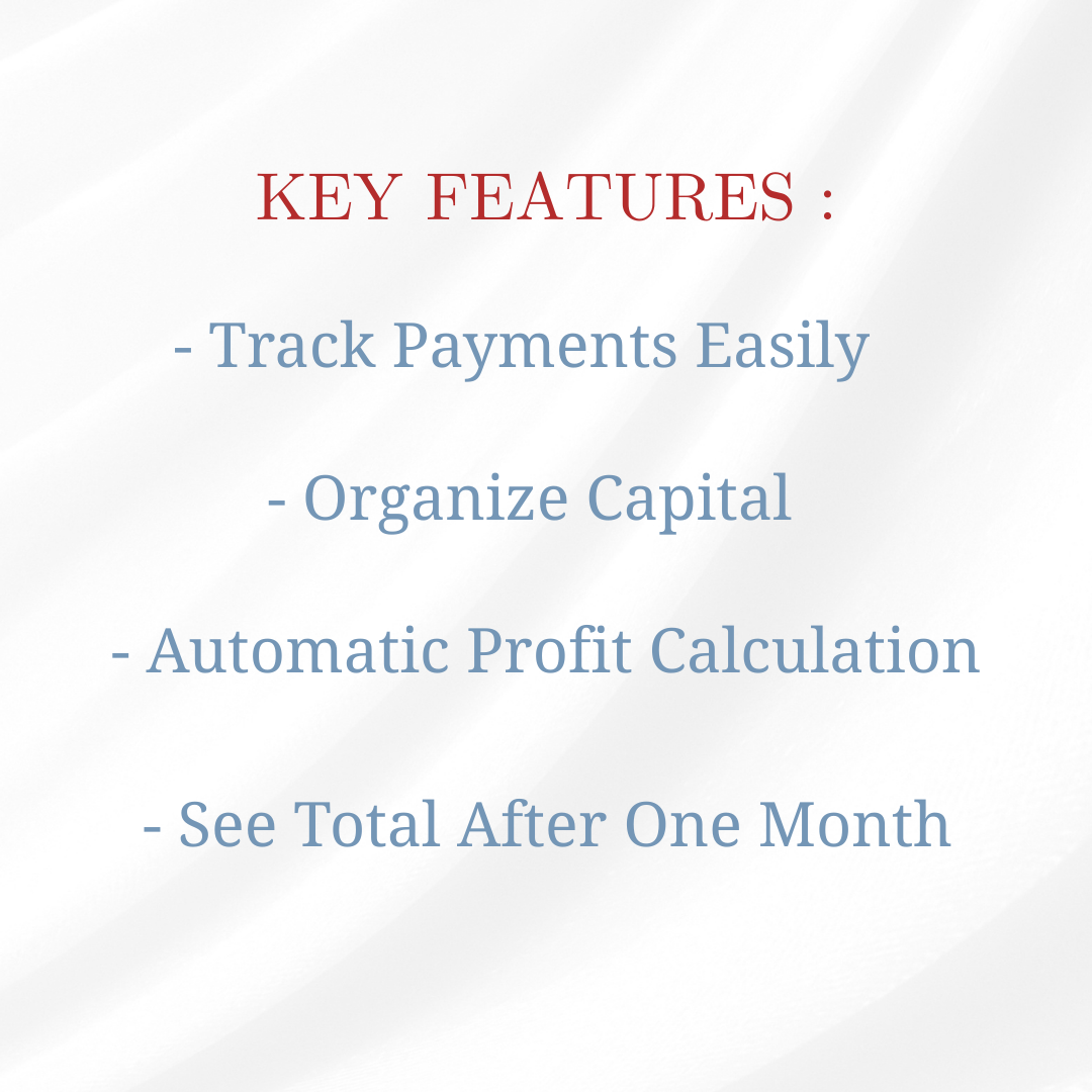 EASY FINANCE | SCHEDULE